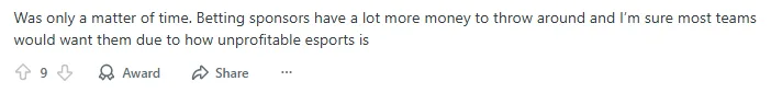 esports betting