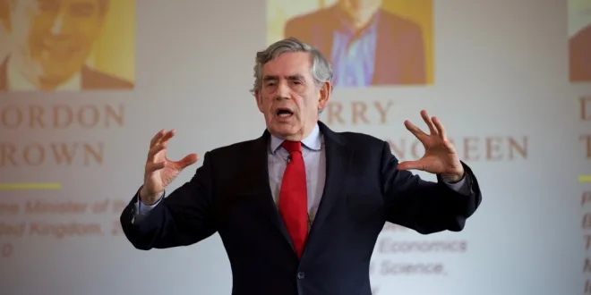 Gordon Brown, former Prime Minister and Chancellor of the Exchequer