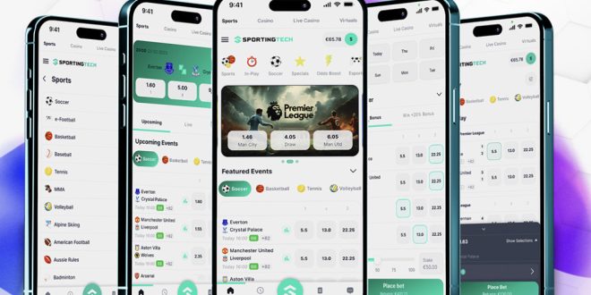 Sportingtech unveils new sportsbook interface for deep intelligence & utility