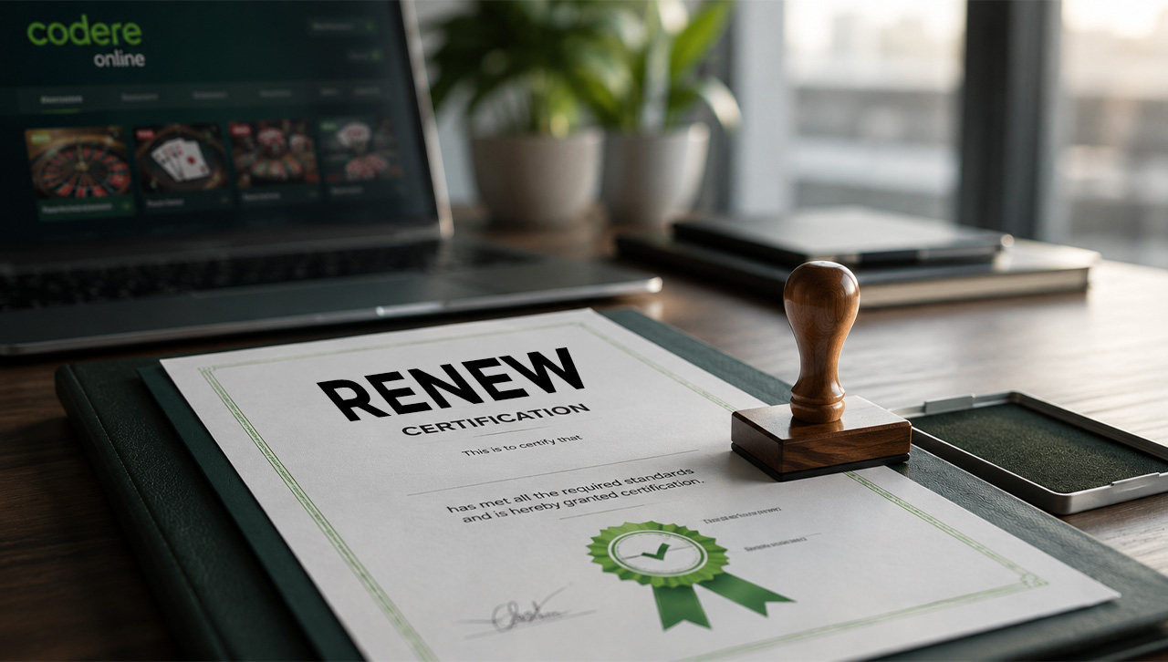 Spain renews Codere Online roulette and blackjack certification until 2036